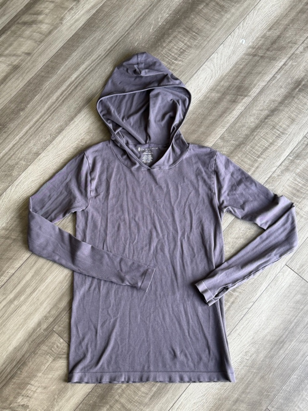 FP Movement by Free People Lavender Gray Lightweight Hoodie